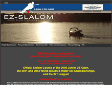 Tablet Screenshot of ez-slalom.com
